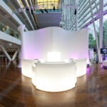 Banque d'accueil Led Design