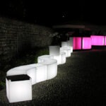 Banc lumineux led design